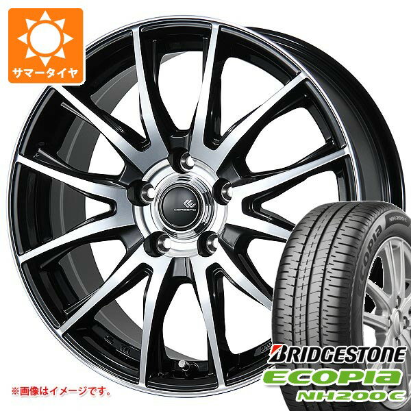Rakuten - 【タイヤ交換対象】サマータイヤ 175/70R14 84S ブリヂストン エコピア NH200C セレブロ TX2 5.5-14 タイヤホイール4本セット