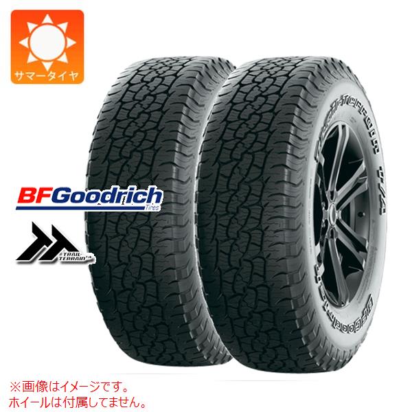【タイヤ交換対象】2本 サマータイヤ 225/55R18 102H XL BFグッドリッチ トレールテレーンT/A ブラックレター BFGoodrich TRAIL-TERRAIN T/A