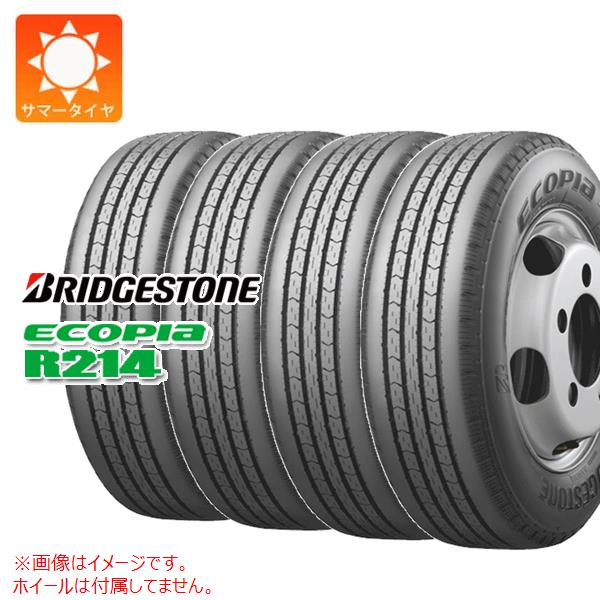 4本 サマータイヤ 185/75R15 106/104N ブリヂストン エコピア R214 BRIDGESTONE ECOPIA R214 【バン/トラック用】