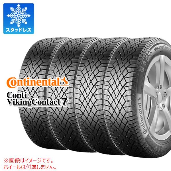 【タイヤ交換対象】4本 スタッドレスタイヤ 185/55R15 86T XL コンチネンタル バイキングコンタクト7 CONTINENTAL VikingContact 7