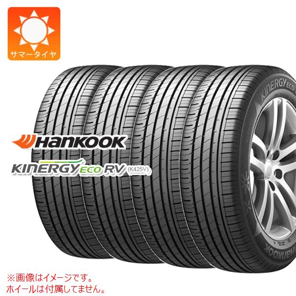 【タイヤ交換対象】4本 サマータイヤ 235/50R18 101W XL ハンコック キナジーエコRV K425V HANKOOK KINERGY eco RV K425V