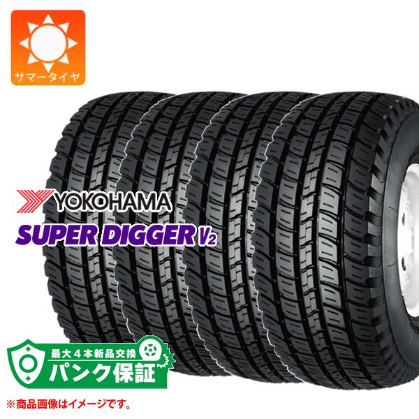 パンク保証付き【プランC】4本 2024年製 サマータイヤ 215/80R15 109/107L ヨコハマ スーパーディガーV2 SD05 YOKOHAMA SUPER DIGGER V2 【バン/トラック用】