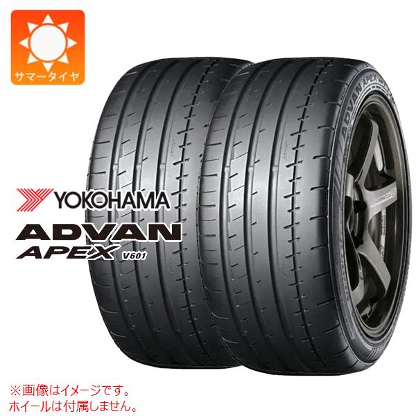 【タイヤ交換対象】2本 サマータイヤ 225/40R18 92Y XL ヨコハマ アドバン エイペックス V601 YOKOHAMA ADVAN APEX V601