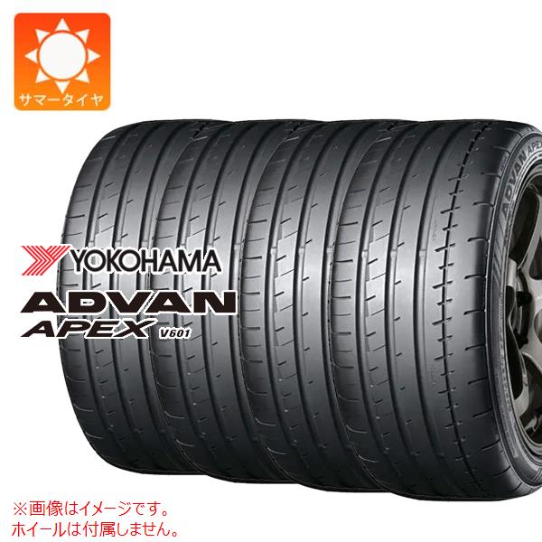 【タイヤ交換対象】4本 サマータイヤ 235/35R19 91Y XL ヨコハマ アドバン エイペックス V601 YOKOHAMA ADVAN APEX V601