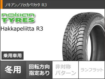 VW ゴルフ6用 スタッドレス ノキアン ハッカペリッタ R3 195/65R15 95R XL OZ MSW 85 セミグロスブラック タイヤホイール4本セット