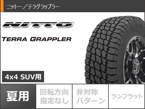 サマータイヤ 285/70R17 117S ニットー テラグラップラー デルタフォース オーバル 8.0-17 タイヤホイール4本セット