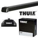 THULE キャデラック エスカレード 20〜 ルーフキャリア取付1台分セット TH7106+TH7124+THKIT6117【沖縄・離島発送不可】(2)