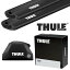 THULE スバル レガシィ アウトバック 純正クロスバー装着車(limited) R3/10〜 ルーフキャリア取付1台分セット TH7206+TH7213B+TH7212B+THKIT6157【沖縄・離島発送不可】