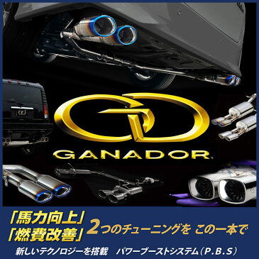 GANADOR マフラー Vertex 4WD/SUV ミツビシ デリカ D:5 クリーンディーゼル LDA-CV1W H25/1〜 品番:GVE-021BL ガナドール