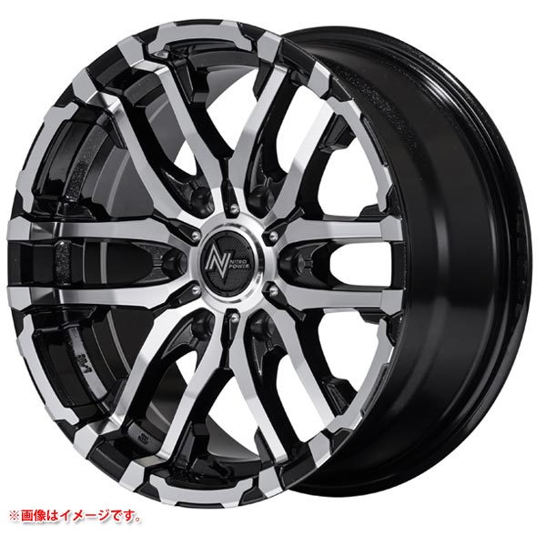 15 inches - ナイトロパワー M26 クロスファング 6.0-15 ホイール1本 NITRO POWER M26 CROSS FANG ハイエース