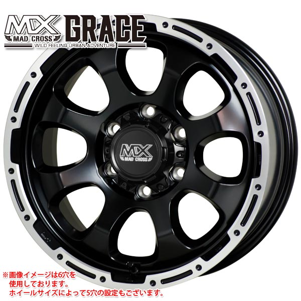 マッドクロスグレイス 6.0-16 ホイール1本 MAD CROSS GRACE