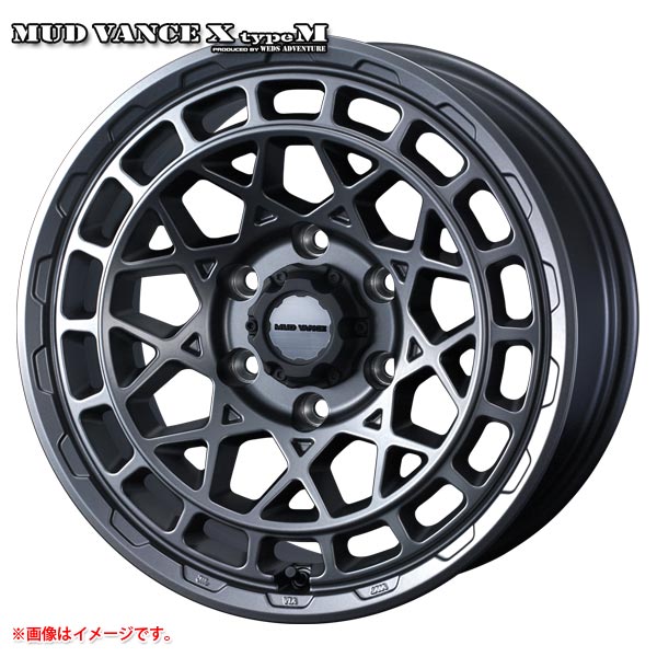マッドヴァンスX タイプM 6.5-16 ホイール1本 MUD VANCE X TYPE M NV350キャラバン用