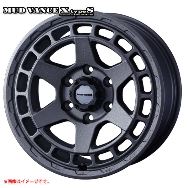 マッドヴァンスX タイプS 6.5-16 ホイール1本 MUD VANCE X TYPE S NV350キャラバン用