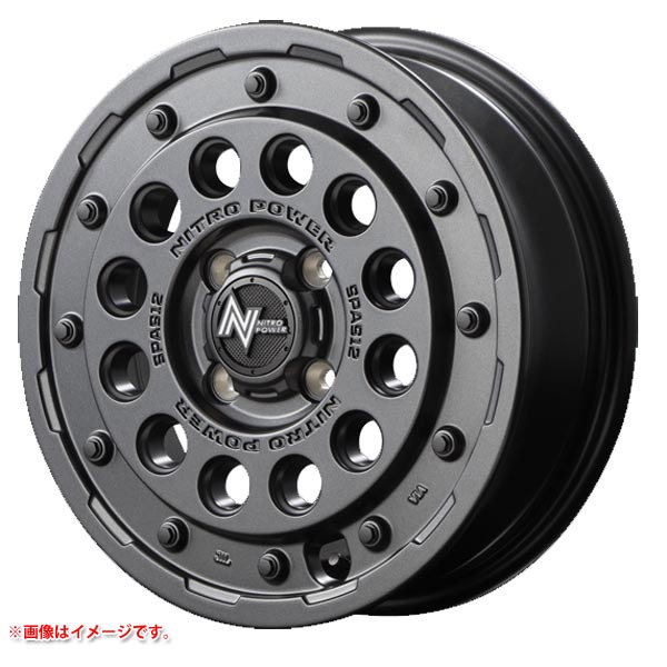 Rakuten - ナイトロパワー H12 ショットガン 4.5-14 ホイール1本 NITRO POWER H12 SHOTGUN