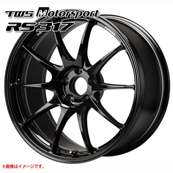 TWS モータースポーツ RS317 8.0-19 ホイール1本 輸入車用 TWS Motorsport RS317 輸入車用