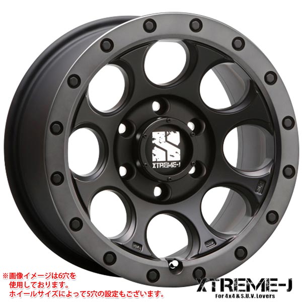 MLJ エクストリームJ XJ03 8.0-16 ホイール1本 X TREME-J XJ03