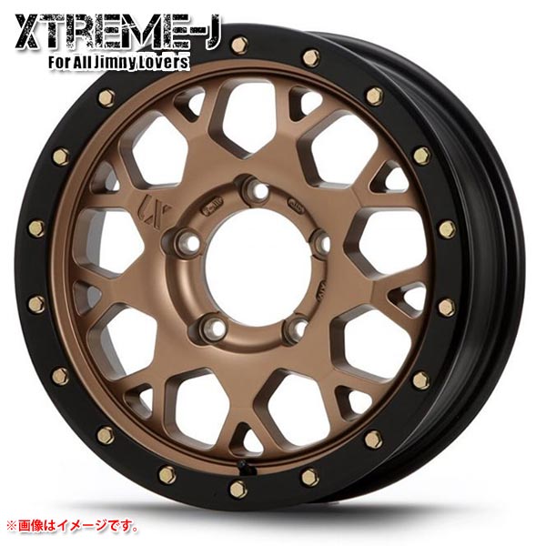 MLJ エクストリームJ XJ04 5.5-16 ホイール1本 X TREME-J XJ04 ジムニーシエラ