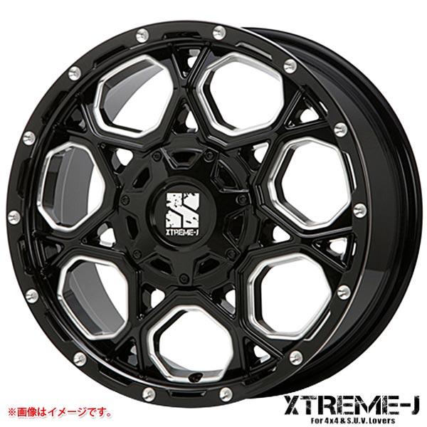 MLJ エクストリームJ XJ06 7.5-17 ホイール1本 X TREME-J XJ06