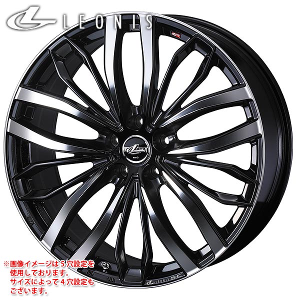 レオニス SC 8.5-21 ホイール1本 LEONIS SC アルファード ヴェルファイア 40系