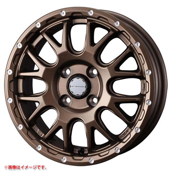14 吋 - マッドヴァンス08 5.0-14 ホイール1本 MUD VANCE 08
