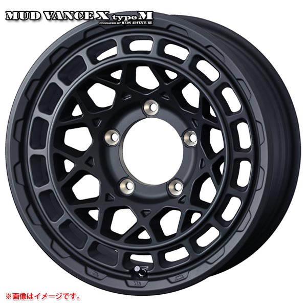 マッドヴァンスX タイプM 5.5-16 ホイール1本 MUD VANCE X TYPE M ジムニー用