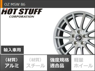 メルセデスベンツ W204 Cクラス用 スタッドレス ダンロップ ウインターマックス01 WM01 225/45R17 91Q ＆ OZ MSW 86 タイヤホイール4本セット