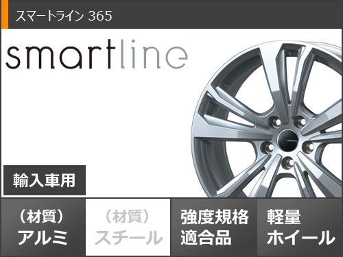 【タイヤ交換対象】ルノー トゥインゴ AHH4系用 スタッドレス グッドイヤー アイスナビ8 前 165/65R15 81Q 後 185/60R15 84Q スマートライン 365 タイヤホイール4本セット 3