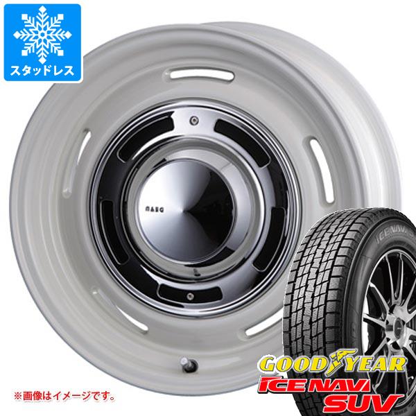 【タイヤ交換対象】ジープ ラングラー JK/JL系用 スタッドレス グッドイヤー アイスナビ SUV 265/70R17 115Q クリムソン ディーンクロスカントリー タイヤホイール4本セット