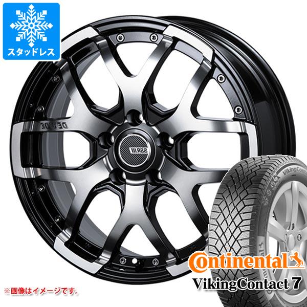 【タイヤ交換対象】スタッドレスタイヤ コンチネンタル バイキングコンタクト7 215/70R16 100T ＆ SSR ディバイド ZS 7.0-16 タイヤホイール4本セット215/70-16 CONTINENTAL VikingContact7