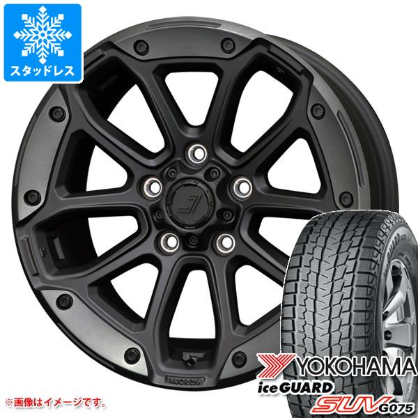 【タイヤ交換対象】ジープ ラングラー JK/JL系用 2023年製 スタッドレス ヨコハマ アイスガード SUV G075 265/70R17 115Q ジェップセン MJCR 216 タイヤホイール4本セット