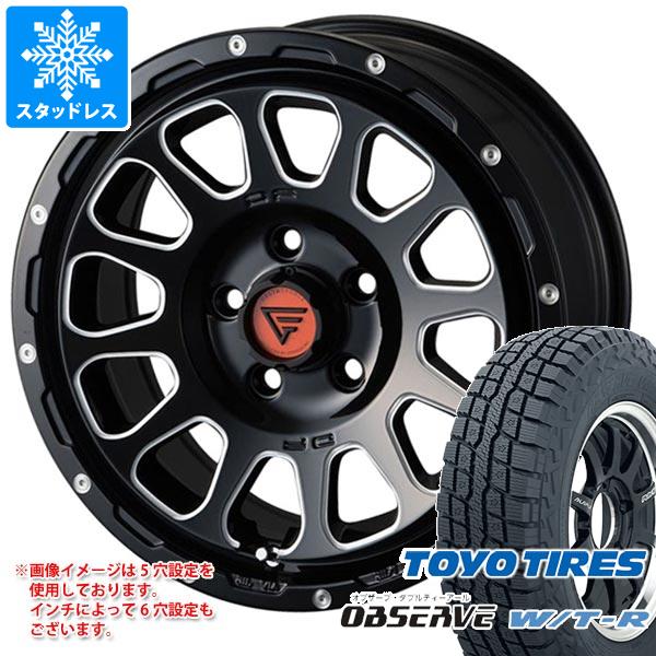 【タイヤ交換対象】5本セット ジープ ラングラー JK/JL系用 2025年製 スタッドレス トーヨー オブザーブ WTR LT285/70R17 116/113Q デルタフォース オーバル タイヤホイール5本セット