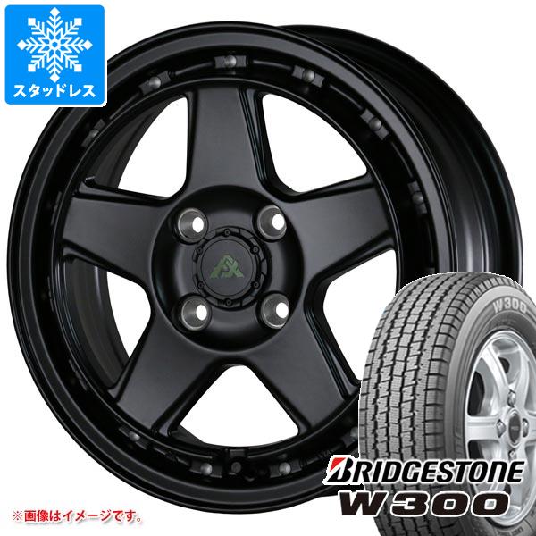 ハイゼットトラック S500系用 2022年製 スタッドレス ブリヂストン W300 145/80R12 80/78N (145R12 6PR相当) ドゥオール フェニーチェ クロス XC5 タイヤホイール4本セット