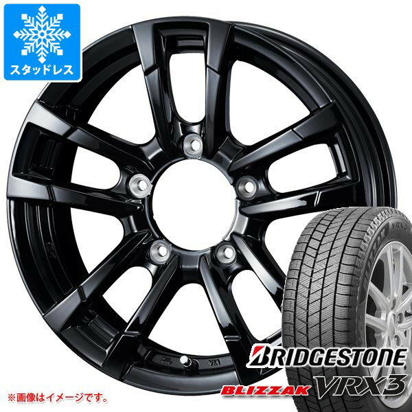 【タイヤ交換対象】スズキ ジムニー JB64W用 スタッドレス ブリヂストン ブリザック VRX3 215/70R16 100Q プロディータ HC2 タイヤホイール4本セット