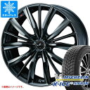 【タイヤ交換対象】 2025年製スタッドレスタイヤ ミシュラン エックスアイススノー SUV 235/60R18 107T XL & レオニス VX 8.0-18 タイヤホイール4本セット235/60-18 MICHELIN X-ICE SNOW SUV
