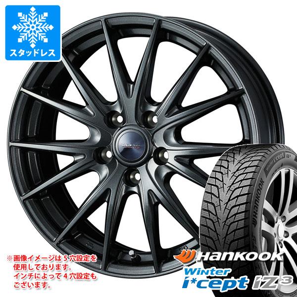【タイヤ交換対象】ノート E13系用 2025年製 スタッドレス ハンコック ウィンターアイセプト iZ3 W636 185/65R15 92T XL ヴェルヴァ スポルト2 タイヤホイール4本セット
