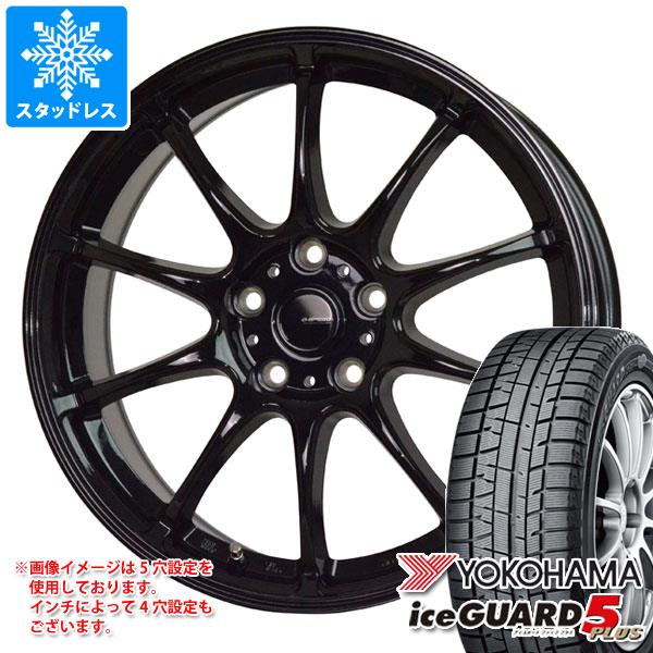 【タイヤ交換対象】スタッドレスタイヤ ヨコハマ アイスガードファイブ プラス iG50 145/80R12 74Q ＆ ジースピード G-07 4.0-12 タイヤホイール4本セット145/80-12 YOKOHAMA iceGUARD 5 PLUS iG50