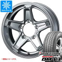 【タイヤ交換対象】ジムニー用 スタッドレス ブリヂストン ブリザック DM-V3 175/80R16 91Q キーラー タクティクス タイヤホイール4本セット