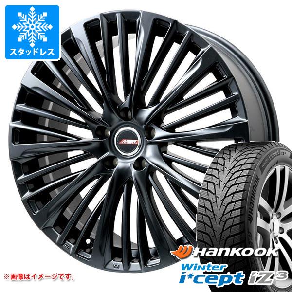 【タイヤ交換対象】クラウン クロスオーバー 35系用 スタッドレス ハンコック ウィンターアイセプト iZ3 X for SUV W636A 225/55R19 103T XL プレミックス MER-X タイヤホイール4本セット