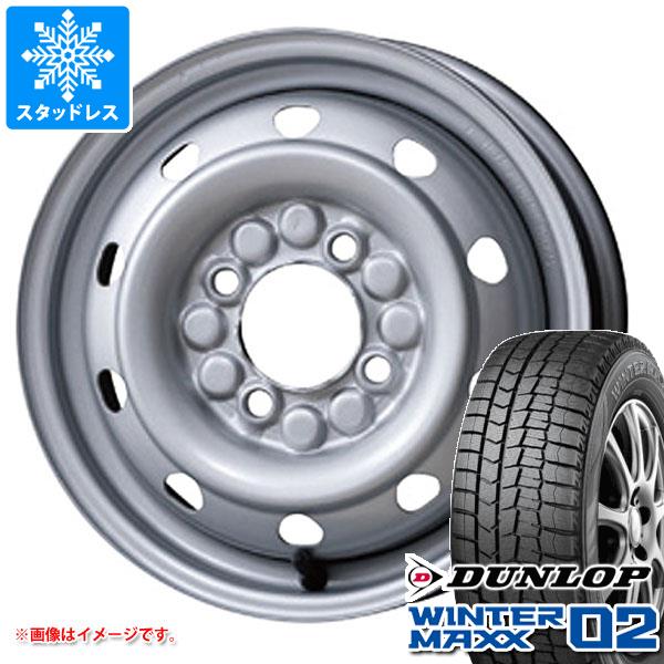 【タイヤ交換対象】スタッドレスタイヤ ダンロップ ウインターマックス02 WM02 135/80R12 68Q ＆ シュヴァルツ MV 3.5-12 タイヤホイール4本セット135/80-12 DUNLOP WINTER MAXX 02 WM02