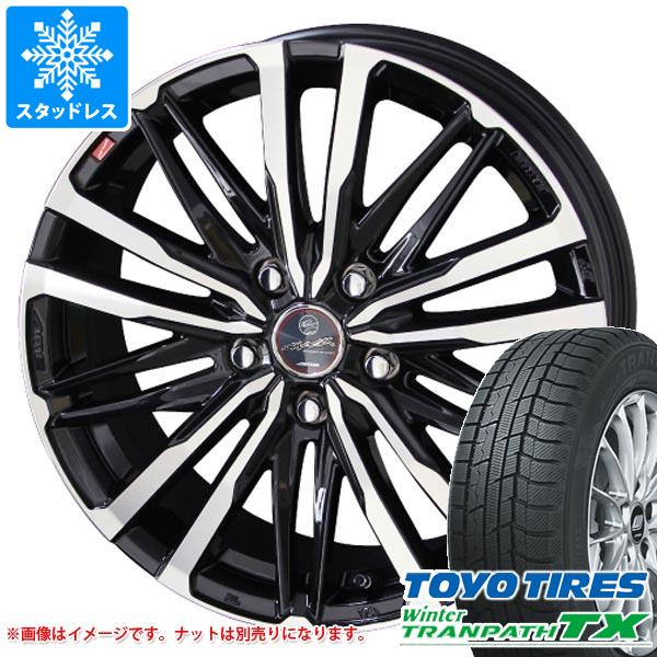 【タイヤ交換対象】スタッドレスタイヤ トーヨー ウィンタートランパス TX 235/50R18 97Q ＆ スマック クレスト 8.0-18 タイヤホイール4本セット235/50-18 TOYO Winter TRANPATH TX