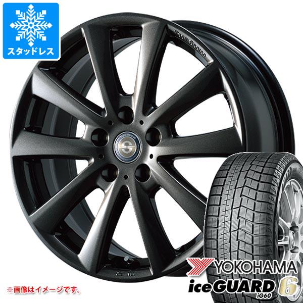 【タイヤ交換対象】プジョー 207用 スタッドレス ヨコハマ アイスガードシックス iG60 185/65R15 88Q チームスパルコ ヴァローザ タイヤホイール4本セット