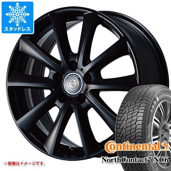 【タイヤ交換対象】フィアット 500 312系用 スタッドレス コンチネンタル ノースコンタクト NC6 175/65R14 82T チームスパルコ ヴァローザ タイヤホイール4本セット