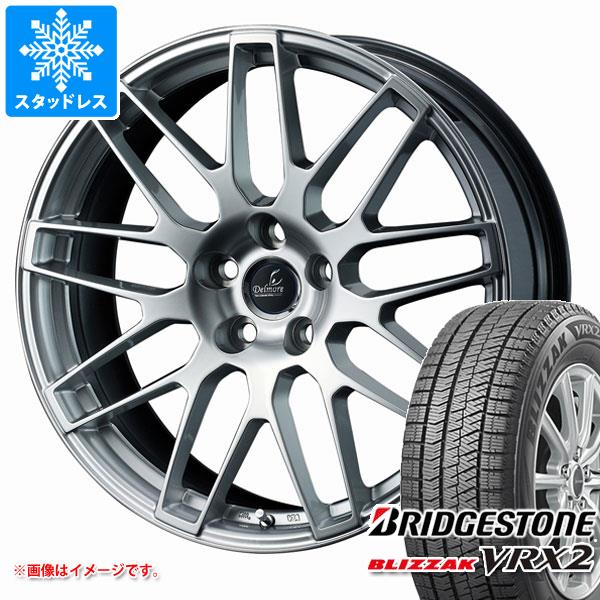 【タイヤ交換対象】LS600h/LS600hL用 スタッドレス ブリヂストン ブリザック VRX2 235/50R18 97Q デルモア LC.S タイヤホイール4本セット