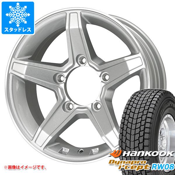 【タイヤ交換対象】ジムニー用 スタッドレス ハンコック ダイナプロアイセプト RW08 175/80R16 91Q プレミックス エステラ タイヤホイール4本セット