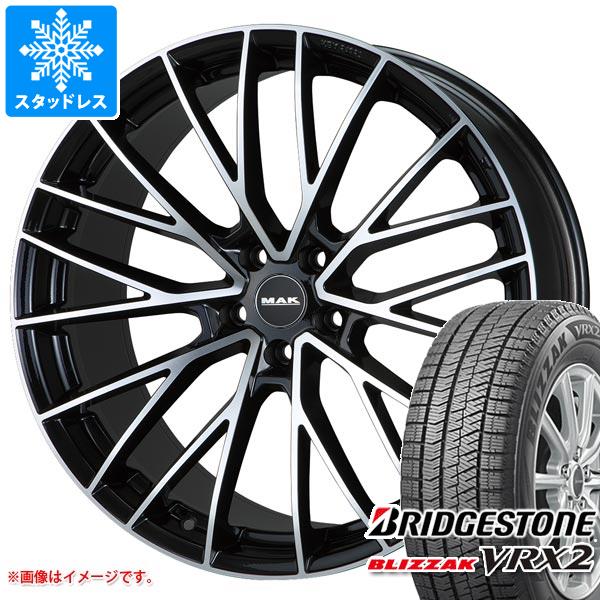 【タイヤ交換対象】マセラティ グレカーレ MGR系用 スタッドレス ブリヂストン ブリザック VRX2 235/55R19 101Q MAK スぺシャーレ タイヤホイール4本セット