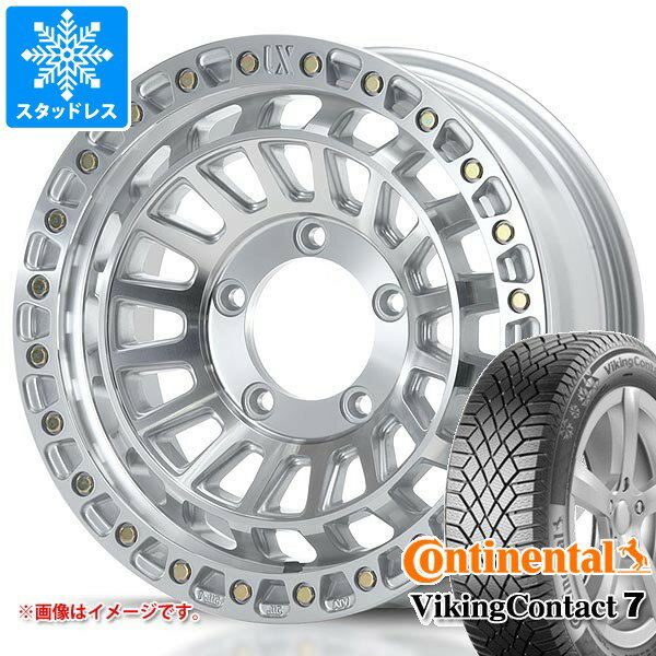 【タイヤ交換対象】5本セット スズキ ジムニーノマド JC74W用 スタッドレス コンチネンタル バイキングコンタクト7 215/70R16 100T MLJ エクストリームJ XJ08 タイヤホイール5本セット