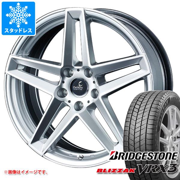 【タイヤ交換対象】レジェンド KC2用 スタッドレス ブリヂストン ブリザック VRX3 245/40R19 94Q デルモア LG.H タイヤホイール4本セット