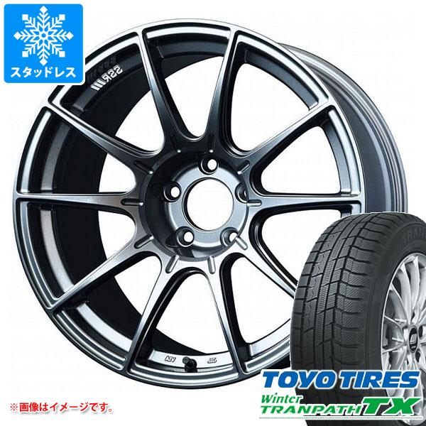 【タイヤ交換対象】スタッドレスタイヤ トーヨー ウィンタートランパス TX 235/55R19 101Q ＆ SSR GTX01 8.5-19 タイヤホイール4本セット235/55-19 TOYO Winter TRANPATH TX