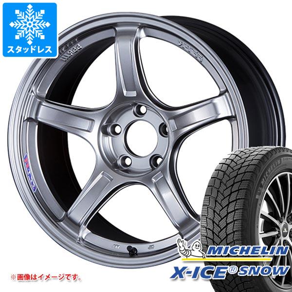 【タイヤ交換対象】プリウス 60系用 2025年製 スタッドレス ミシュラン エックスアイススノー 195/60R17 90H SSR GTX03 タイヤホイール4本セット
