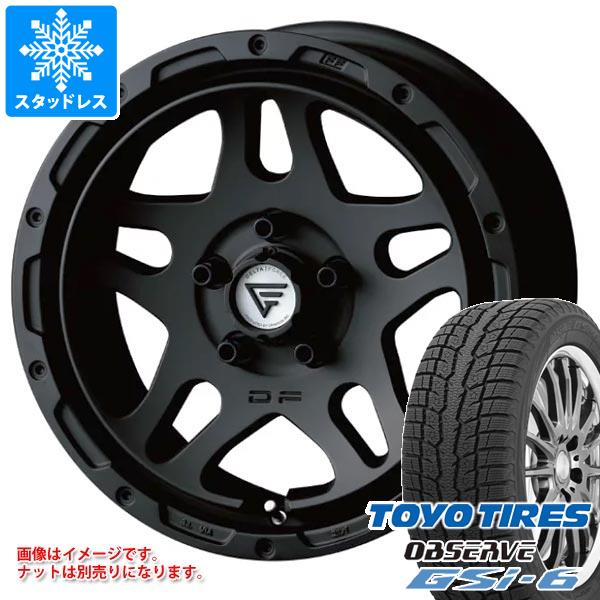 【タイヤ交換対象】エクリプスクロス GK系用 2025年製 スタッドレス トーヨー オブザーブ GSi-6 215/70R16 100Q デルタフォース オーバーランダー タイヤホイール4本セット